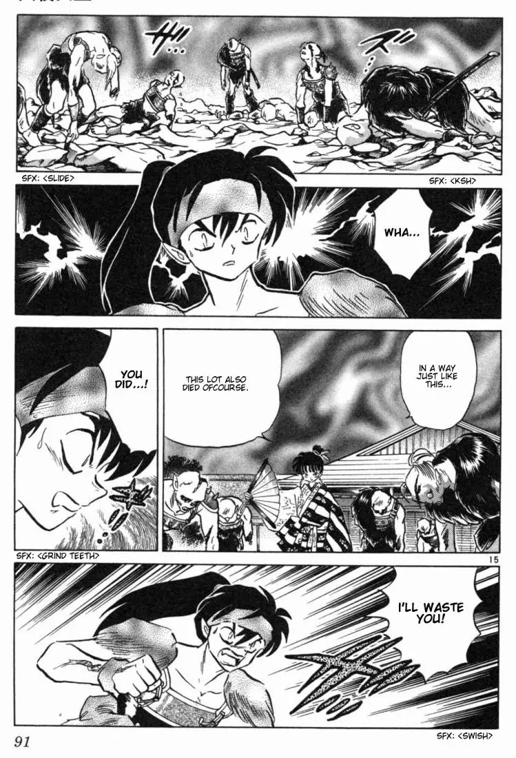 InuYasha Chapter 143 page 15 - Chapter 143: Kagura