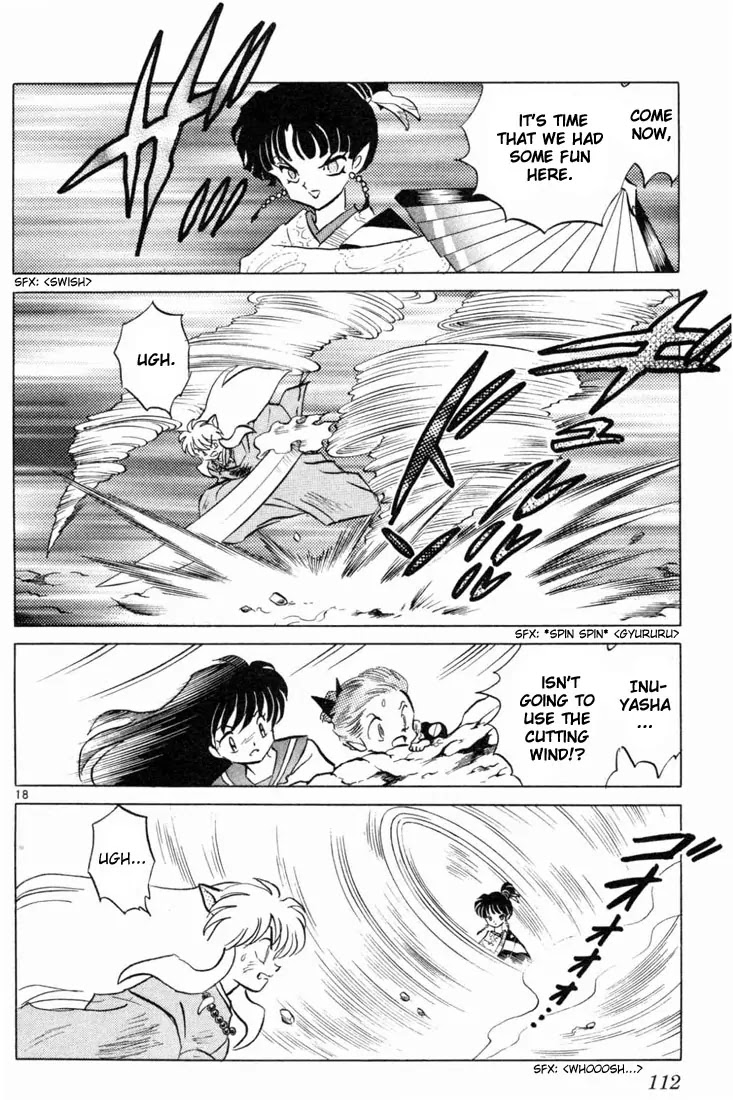 InuYasha Chapter 144 page 17 - Chapter 144: Wind-User
