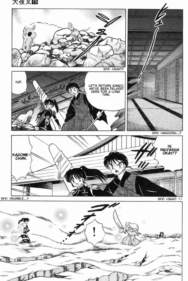InuYasha Chapter 145 page 10 - Chapter 145: The Spider on The Back