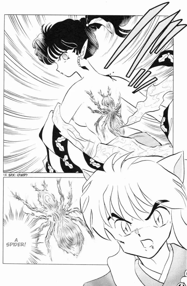 InuYasha Chapter 145 page 13 - Chapter 145: The Spider on The Back
