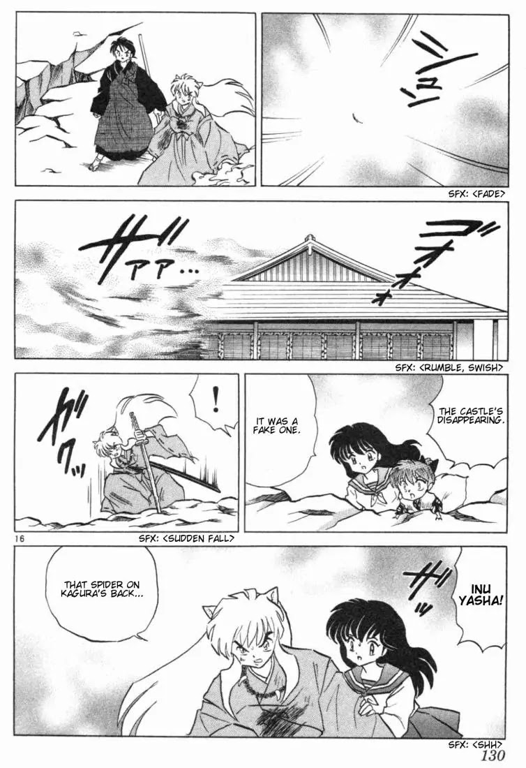 InuYasha Chapter 145 page 15 - Chapter 145: The Spider on The Back