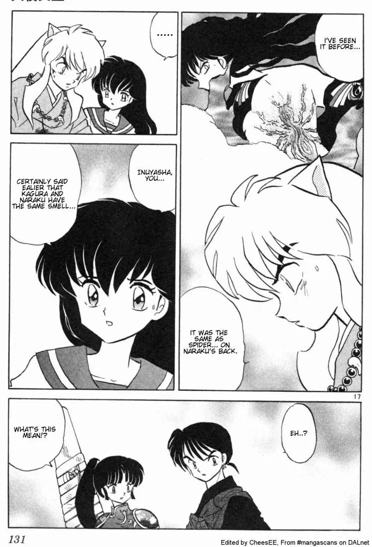 InuYasha Chapter 145 page 16 - Chapter 145: The Spider on The Back