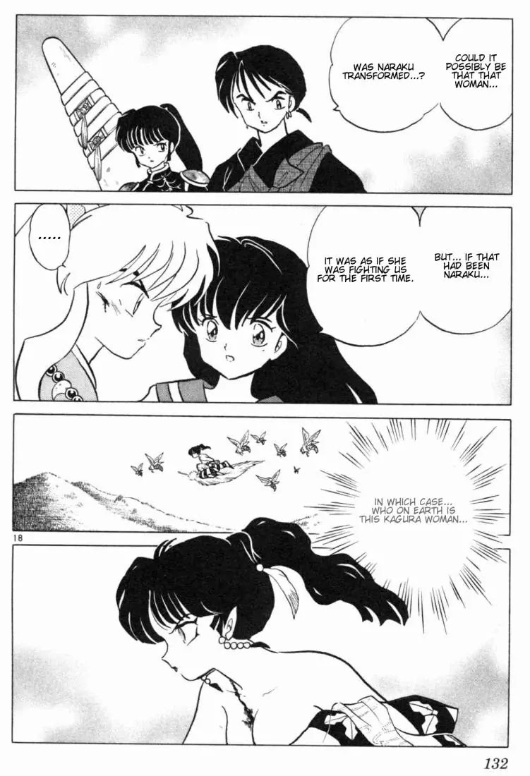 InuYasha Chapter 145 page 17 - Chapter 145: The Spider on The Back