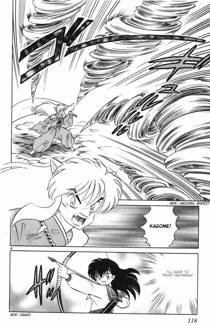 InuYasha Chapter 145 page 4 - Chapter 145: The Spider on The Back