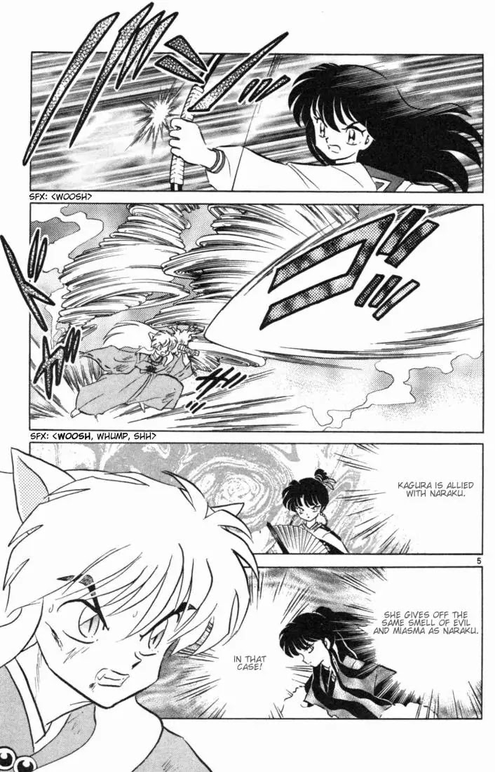 InuYasha Chapter 145 page 5 - Chapter 145: The Spider on The Back
