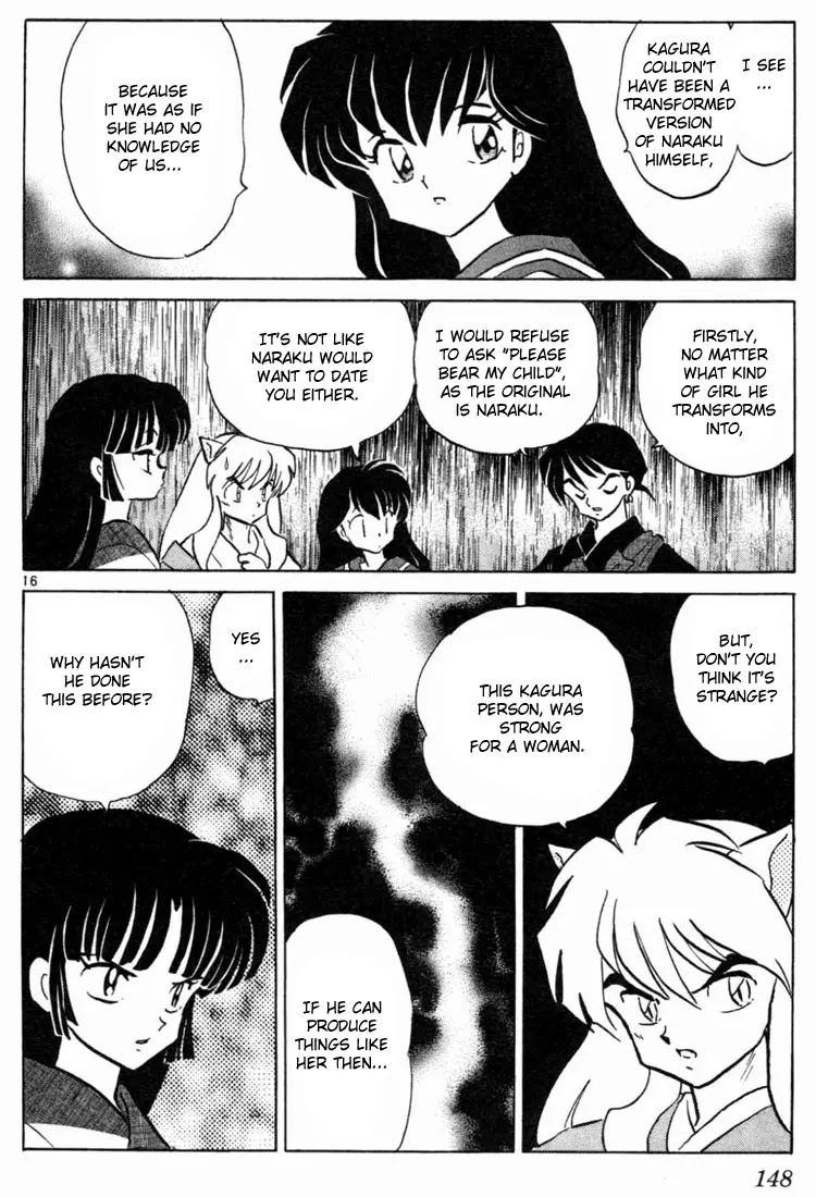 InuYasha Chapter 146 page 16 - Chapter 146: The Enigma of Kagura