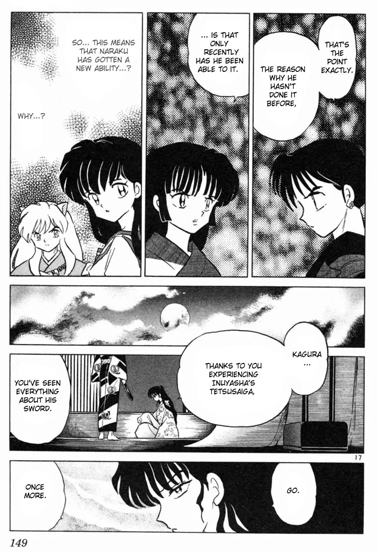 InuYasha Chapter 146 page 17 - Chapter 146: The Enigma of Kagura