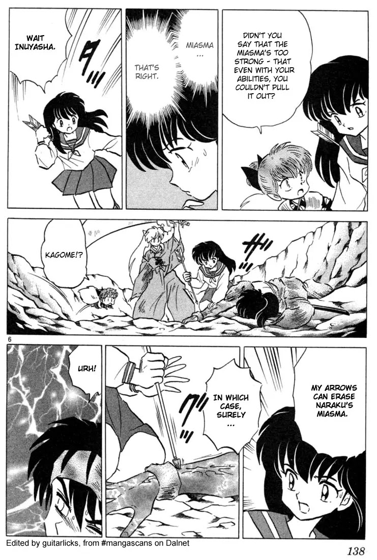 InuYasha Chapter 146 page 6 - Chapter 146: The Enigma of Kagura
