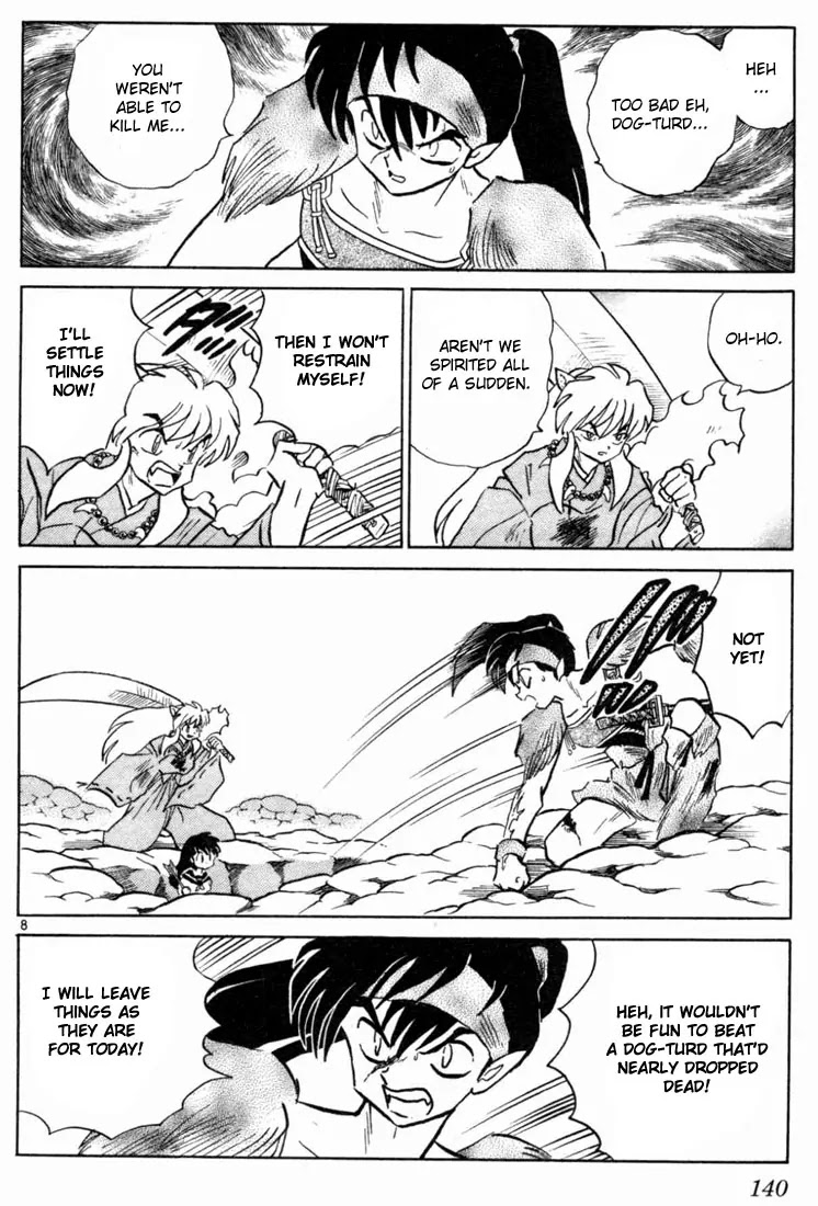InuYasha Chapter 146 page 8 - Chapter 146: The Enigma of Kagura