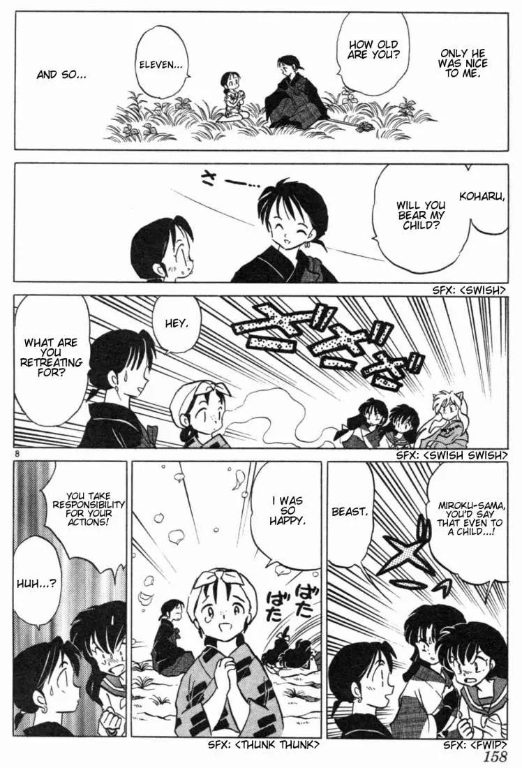 InuYasha Chapter 147 page 8 - Chapter 147: Koharu