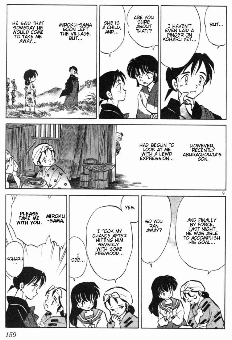 InuYasha Chapter 147 page 9 - Chapter 147: Koharu