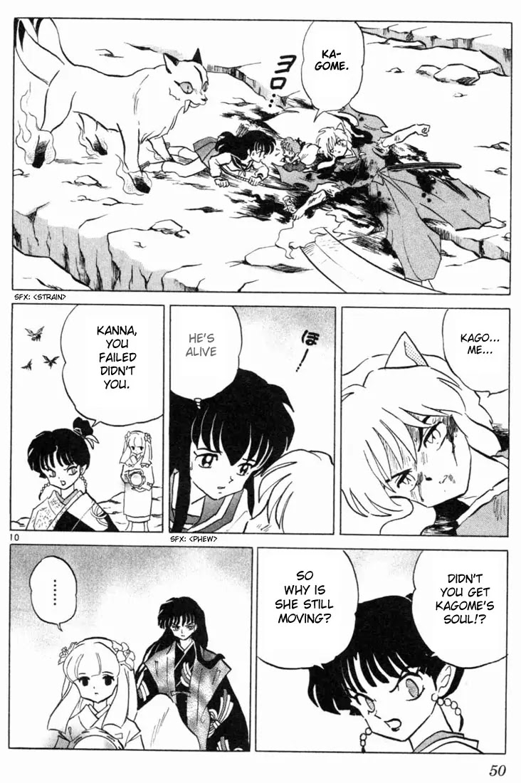 InuYasha Chapter 151 page 10 - Chapter 151: Shikon Light