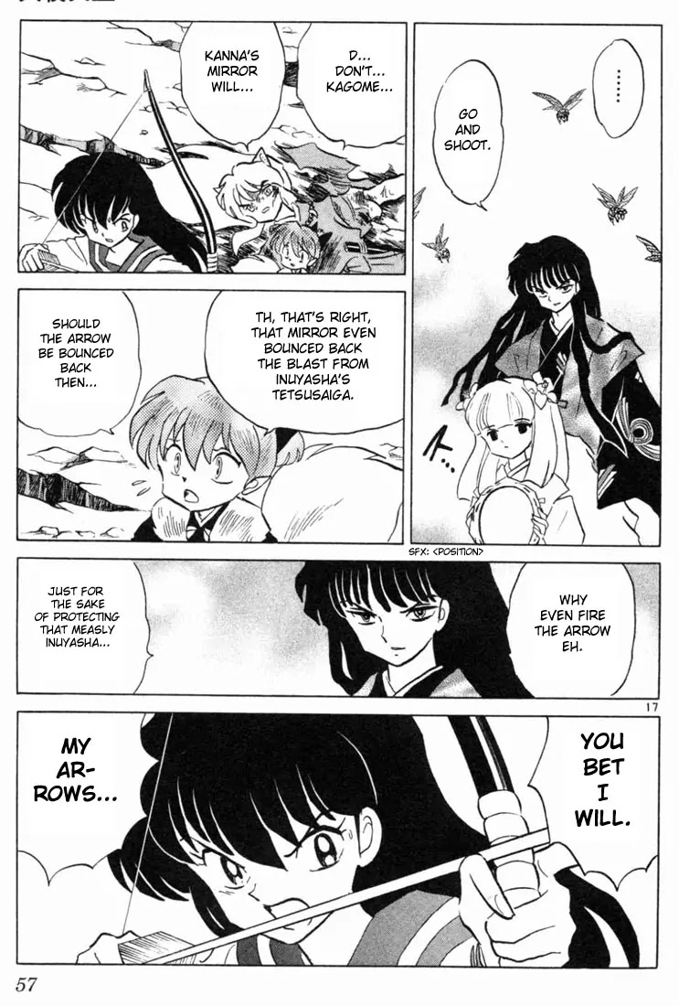 InuYasha Chapter 151 page 17 - Chapter 151: Shikon Light