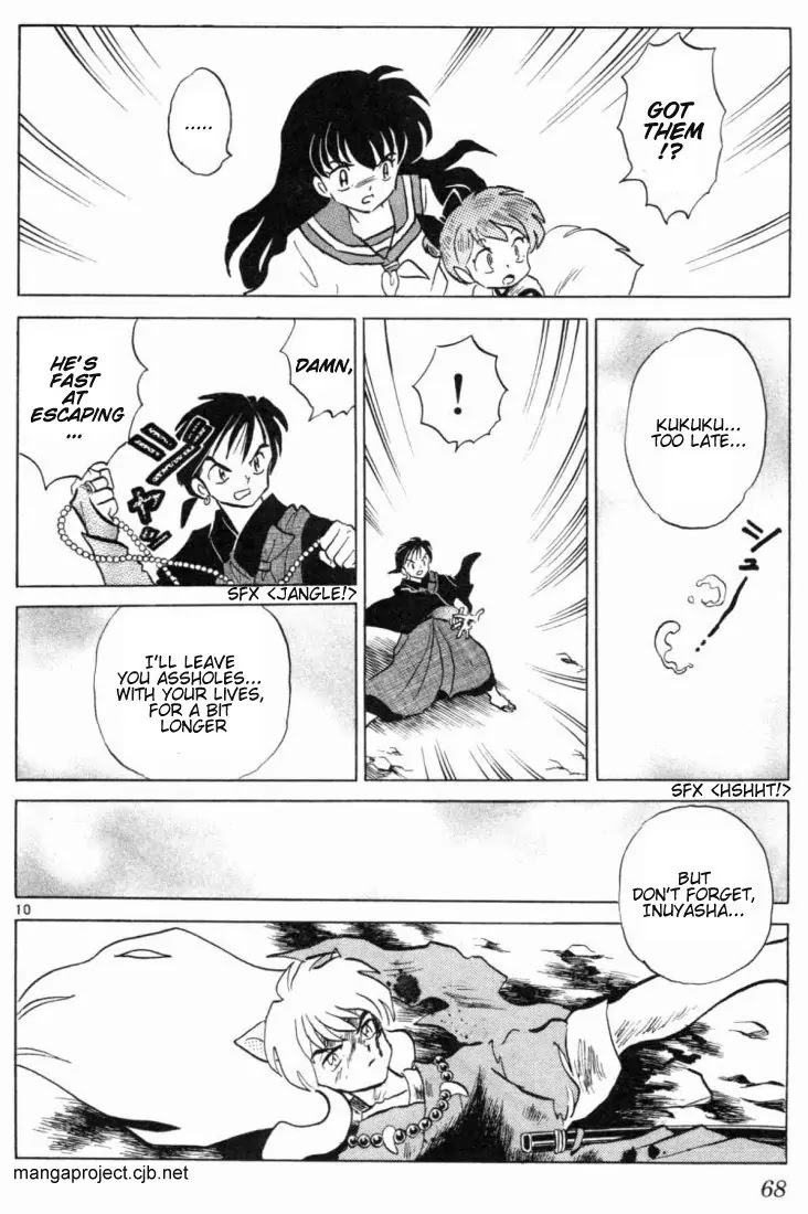 InuYasha Chapter 152 page 10 - Chapter 152: Fired Arrow