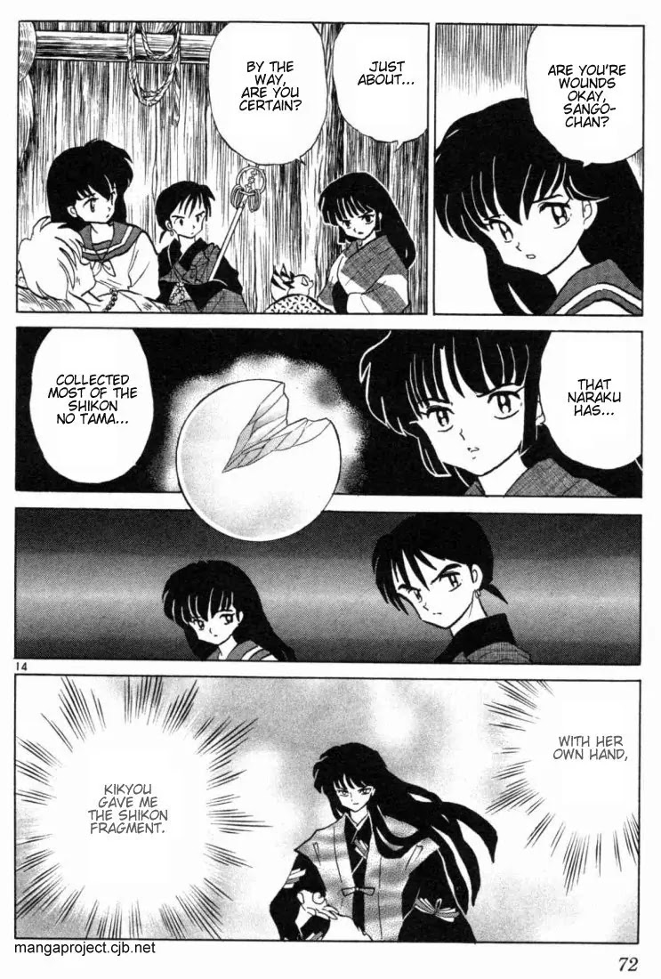 InuYasha Chapter 152 page 14 - Chapter 152: Fired Arrow