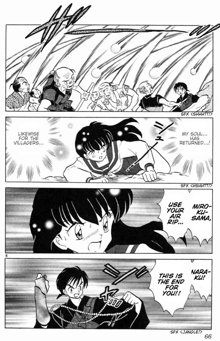 InuYasha Chapter 152 page 8 - Chapter 152: Fired Arrow