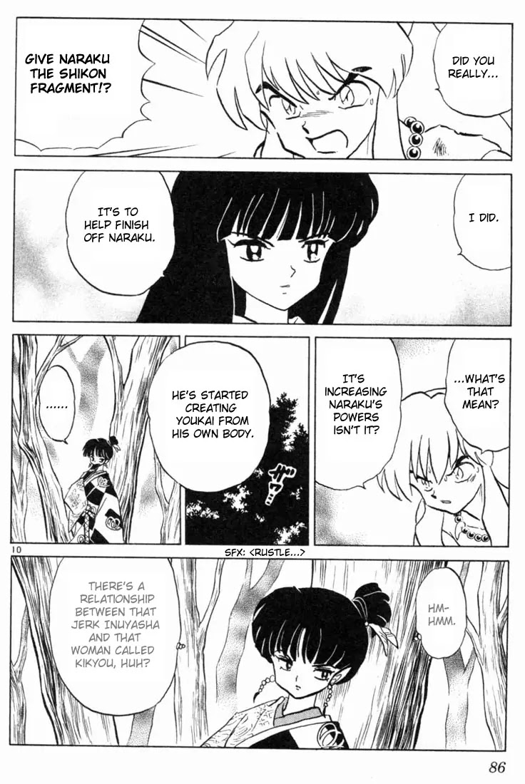 InuYasha Chapter 153 page 10 - Chapter 153: Kikyou’s Real Intentions