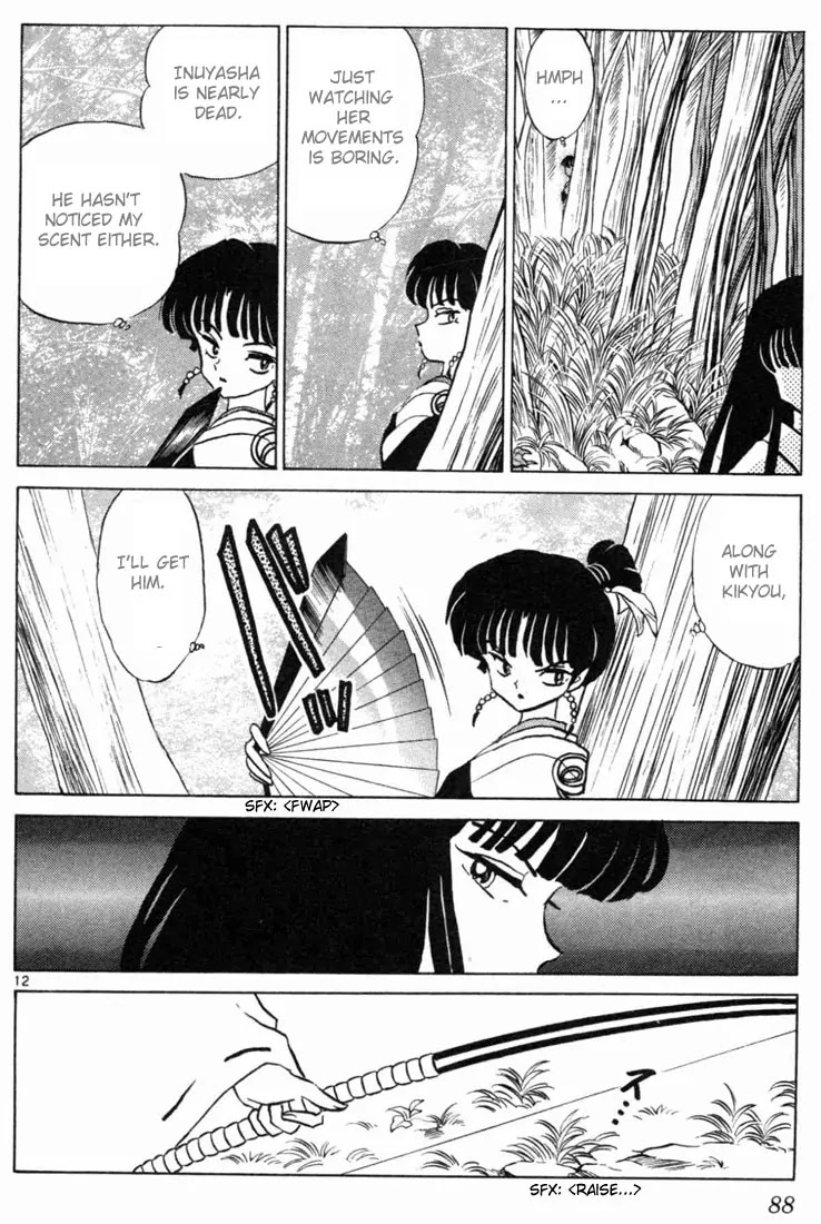 InuYasha Chapter 153 page 12 - Chapter 153: Kikyou’s Real Intentions
