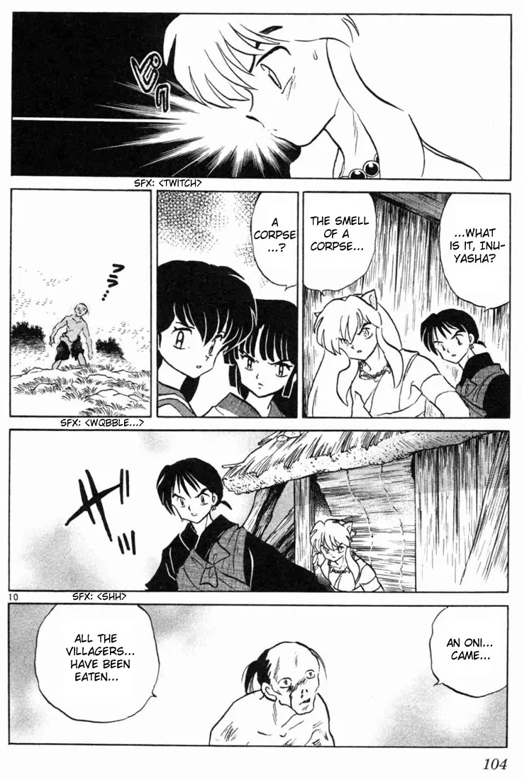 InuYasha Chapter 154 page 10 - Chapter 154: The Third Youkai