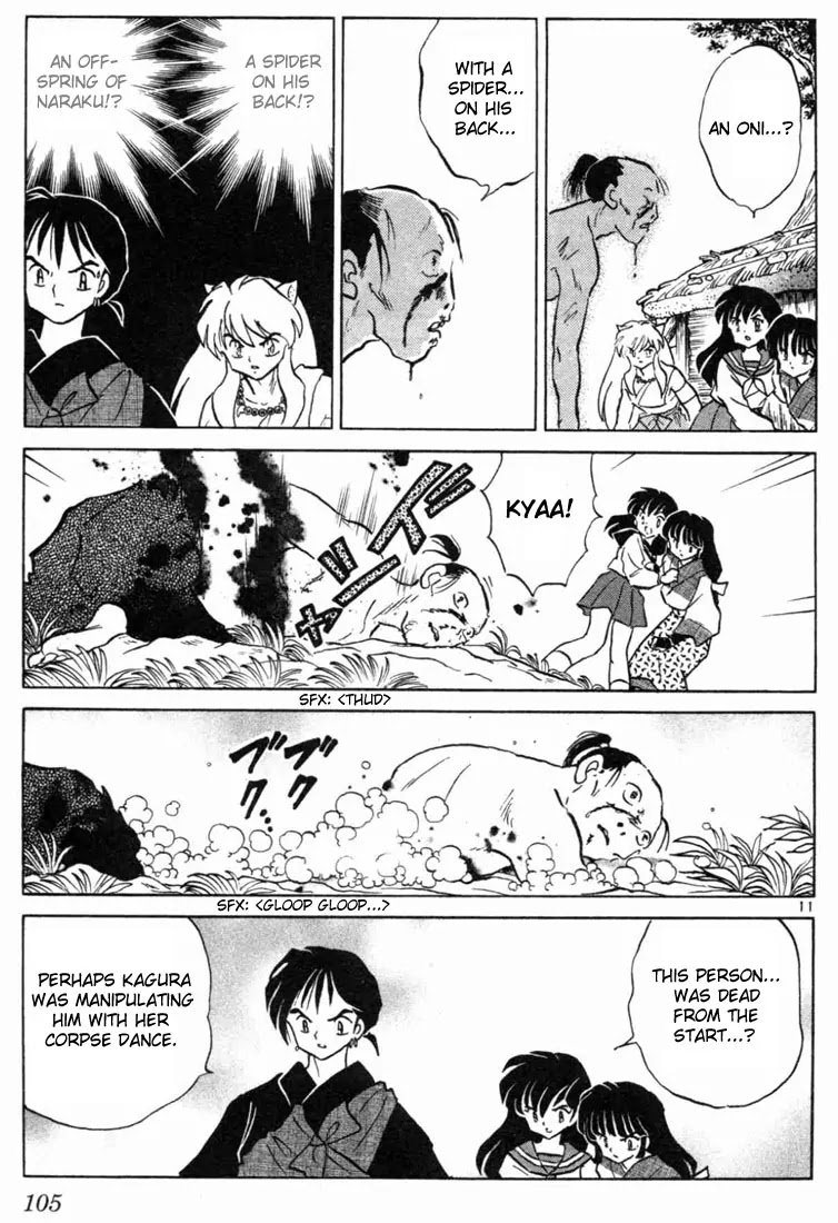 InuYasha Chapter 154 page 11 - Chapter 154: The Third Youkai