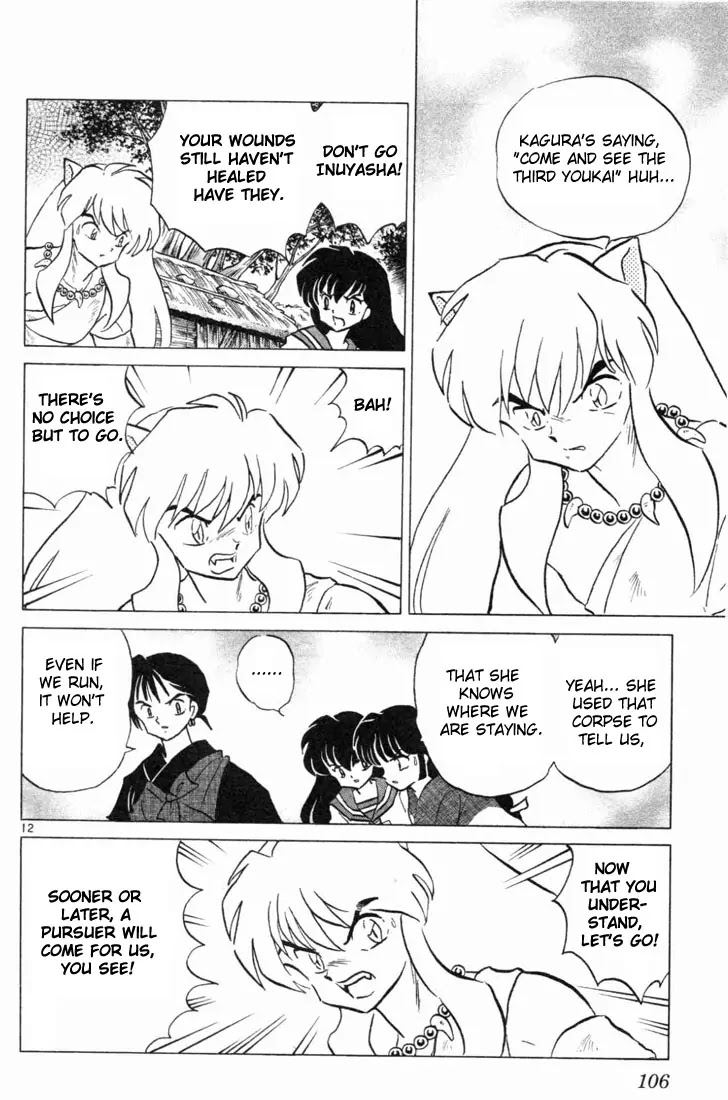 InuYasha Chapter 154 page 12 - Chapter 154: The Third Youkai