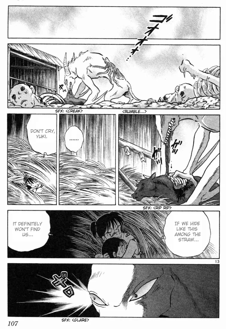 InuYasha Chapter 154 page 13 - Chapter 154: The Third Youkai