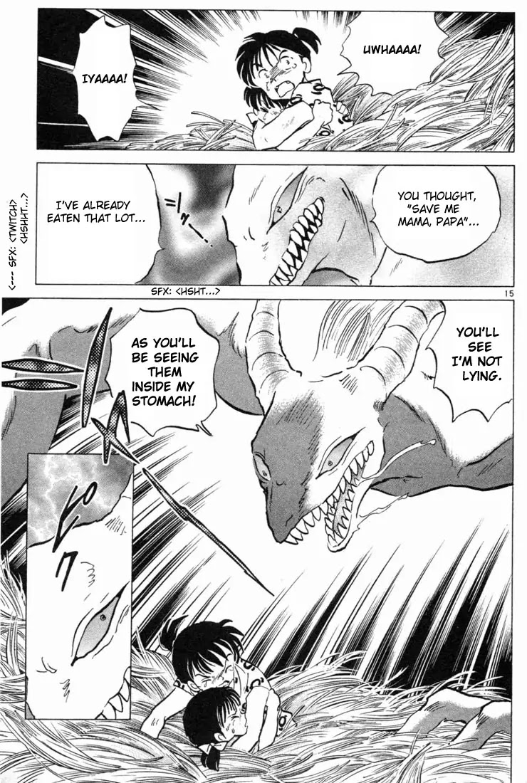 InuYasha Chapter 154 page 15 - Chapter 154: The Third Youkai