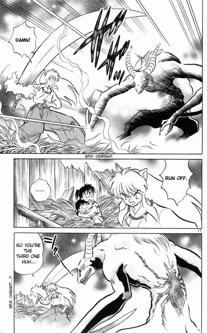 InuYasha Chapter 154 page 17 - Chapter 154: The Third Youkai