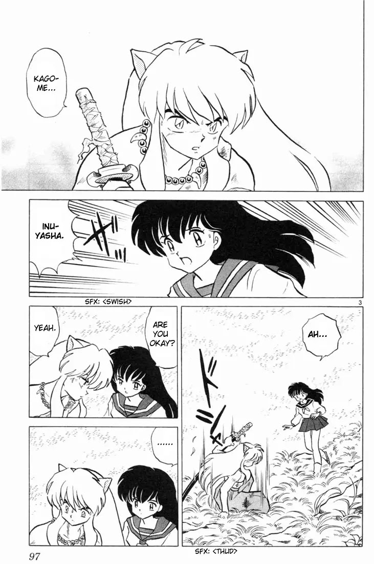 InuYasha Chapter 154 page 3 - Chapter 154: The Third Youkai