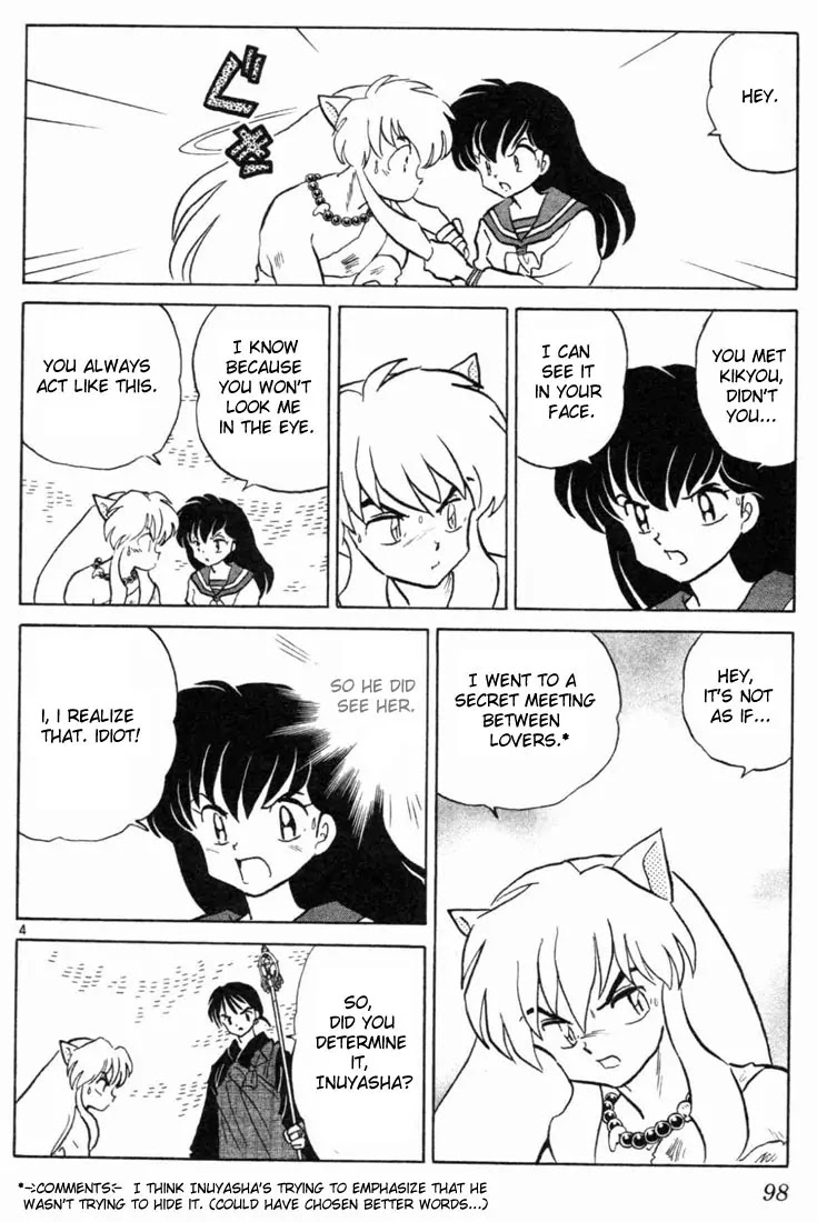 InuYasha Chapter 154 page 4 - Chapter 154: The Third Youkai