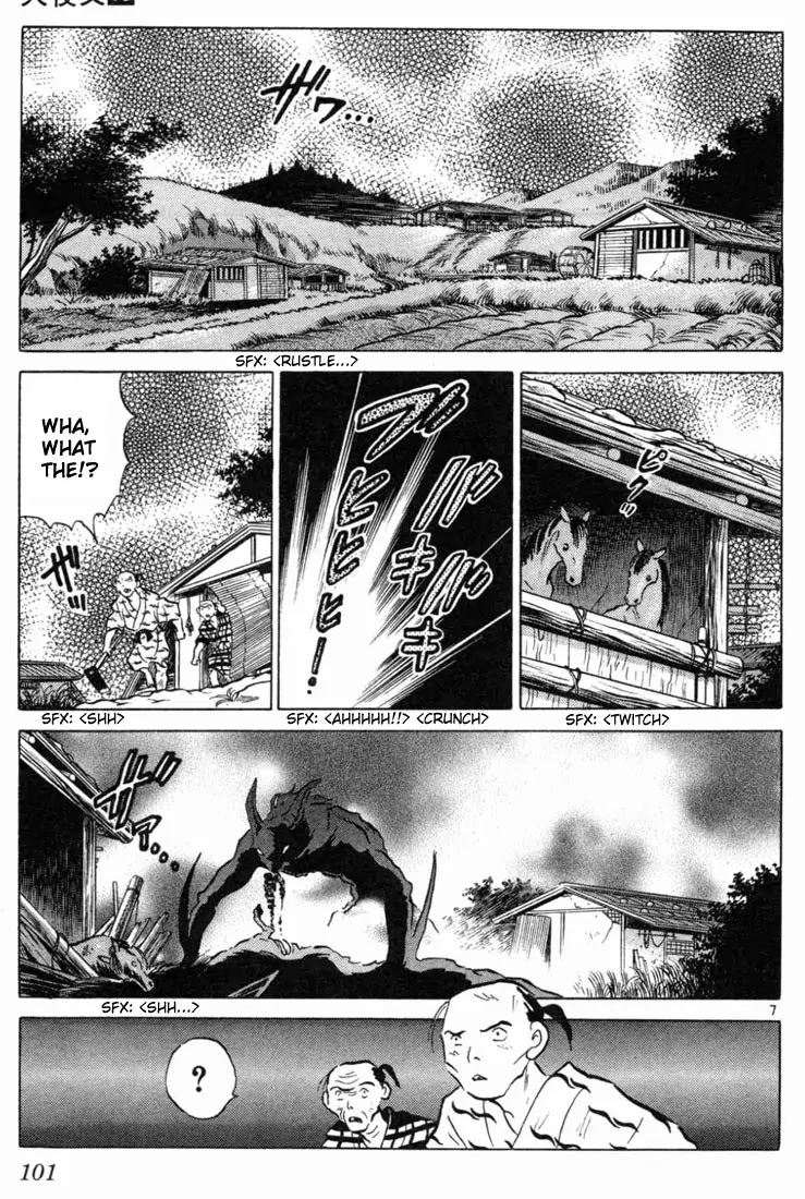 InuYasha Chapter 154 page 7 - Chapter 154: The Third Youkai