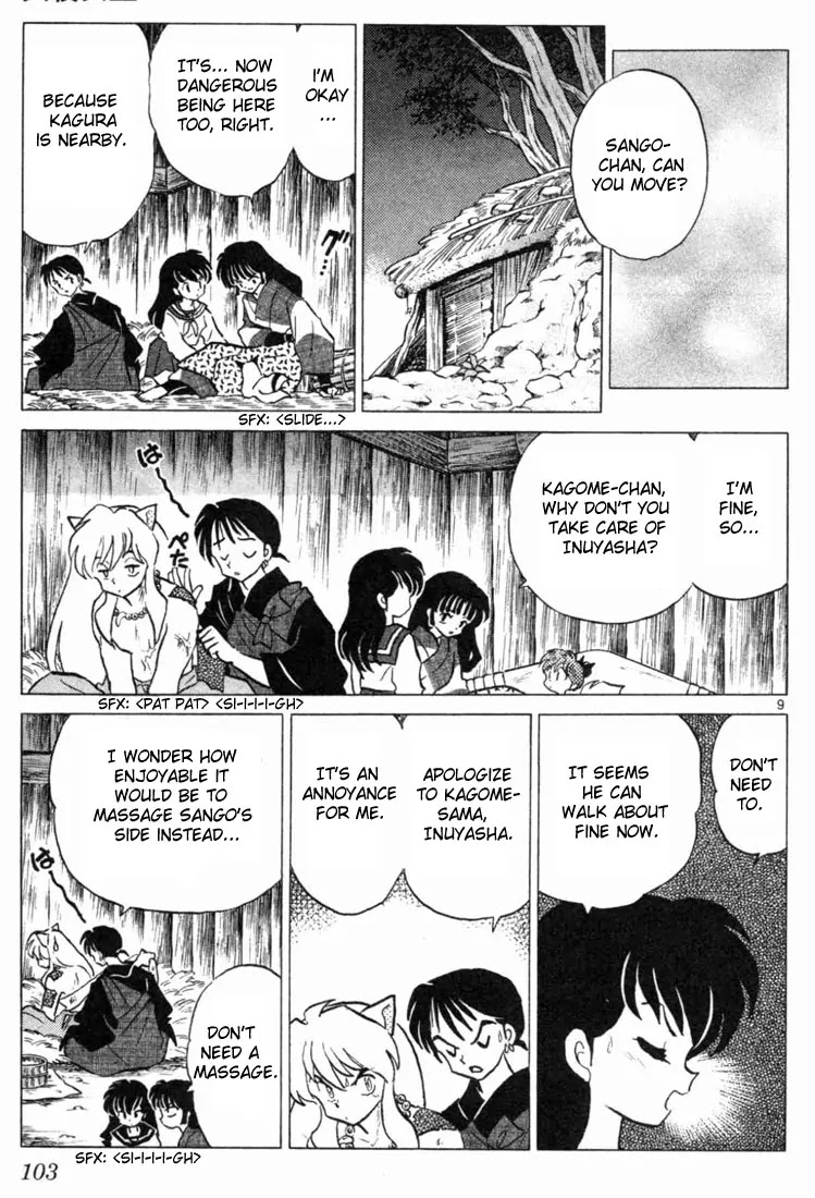 InuYasha Chapter 154 page 9 - Chapter 154: The Third Youkai