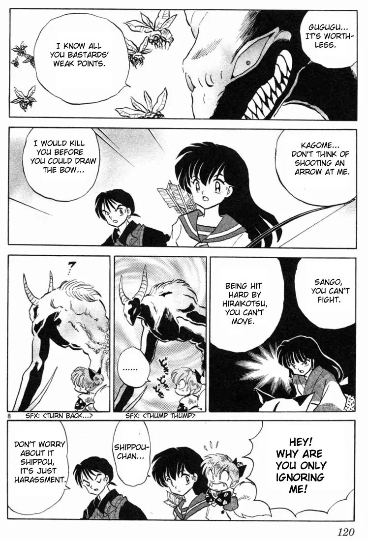 InuYasha Chapter 155 page 8 - Chapter 155: Goushinki