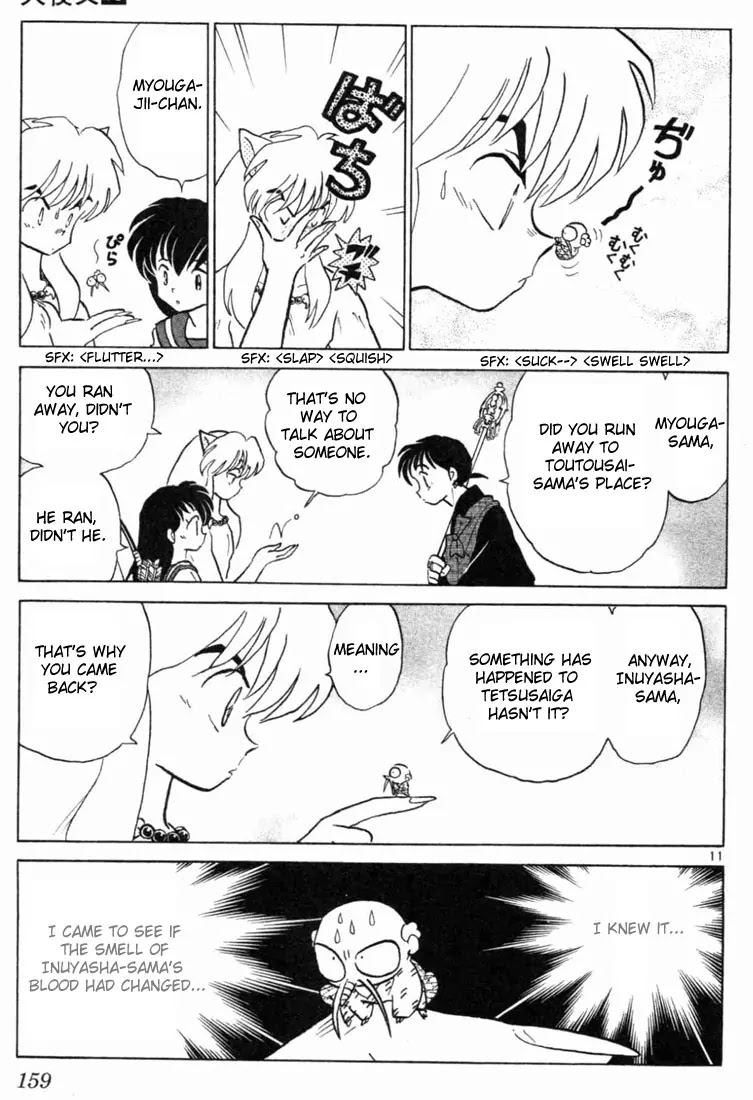 InuYasha Chapter 157 page 11 - Chapter 157: Instinct