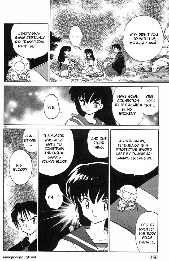 InuYasha Chapter 157 page 18 - Chapter 157: Instinct