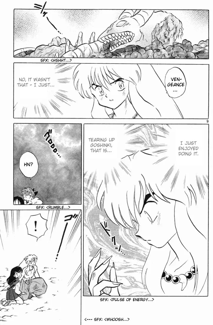 InuYasha Chapter 157 page 9 - Chapter 157: Instinct