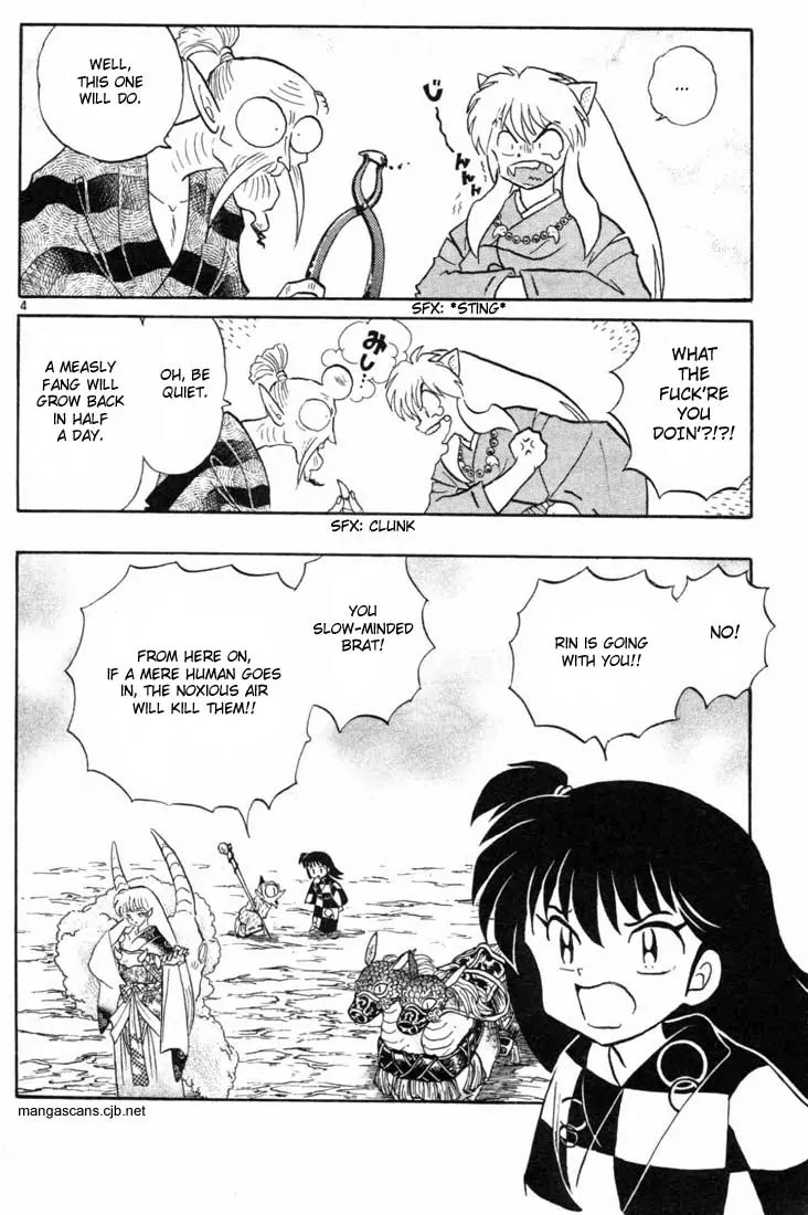 InuYasha Chapter 158 page 4 - Chapter 158: Oni Sword