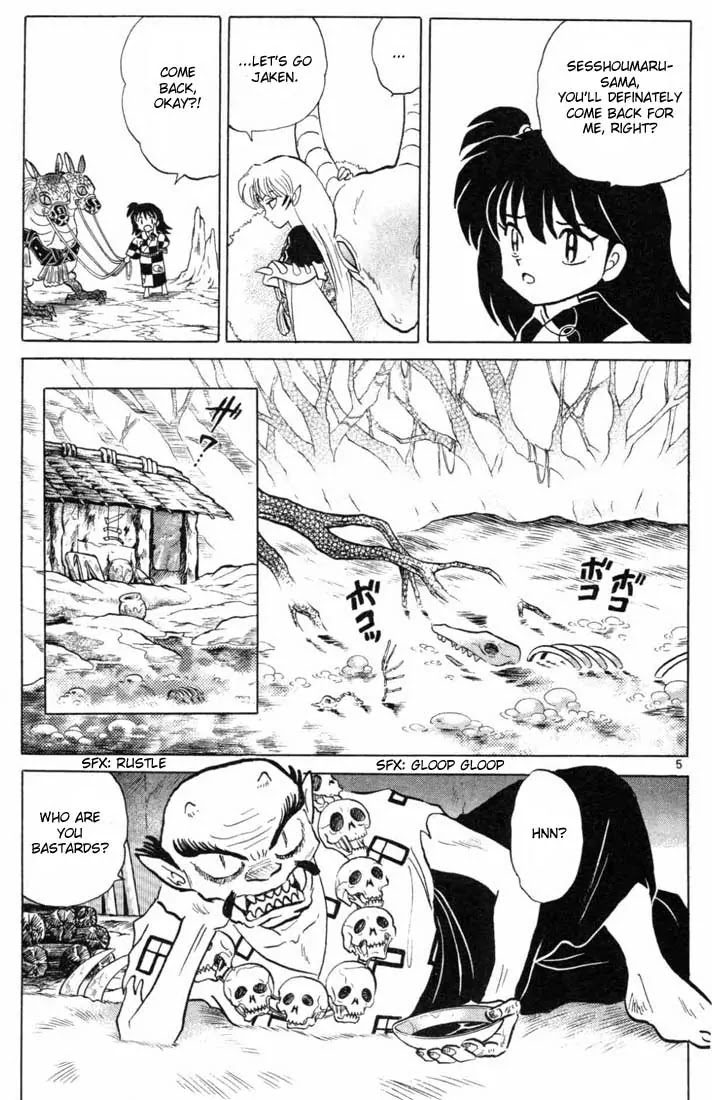 InuYasha Chapter 158 page 5 - Chapter 158: Oni Sword