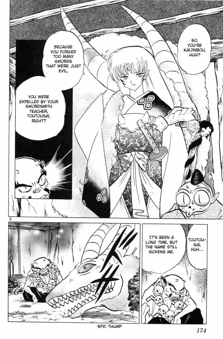 InuYasha Chapter 158 page 6 - Chapter 158: Oni Sword