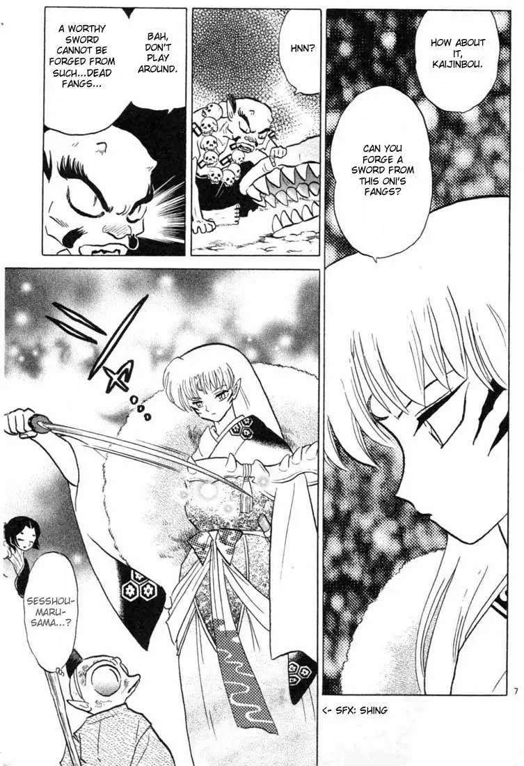 InuYasha Chapter 158 page 7 - Chapter 158: Oni Sword