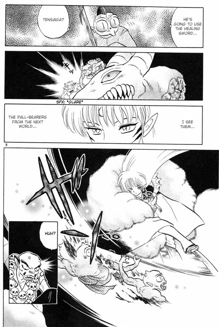 InuYasha Chapter 158 page 8 - Chapter 158: Oni Sword