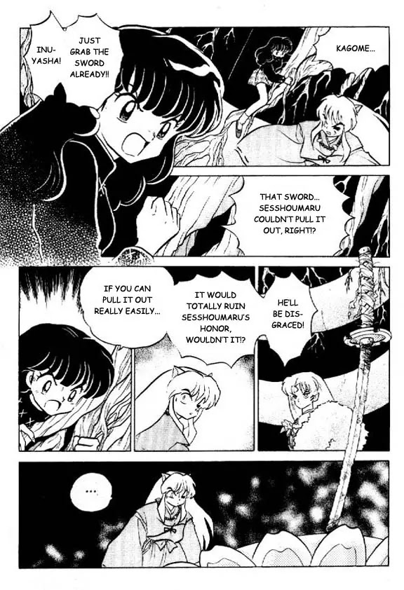 InuYasha Chapter 16 page 10 - Chapter 16: Steel-cleaving Fang