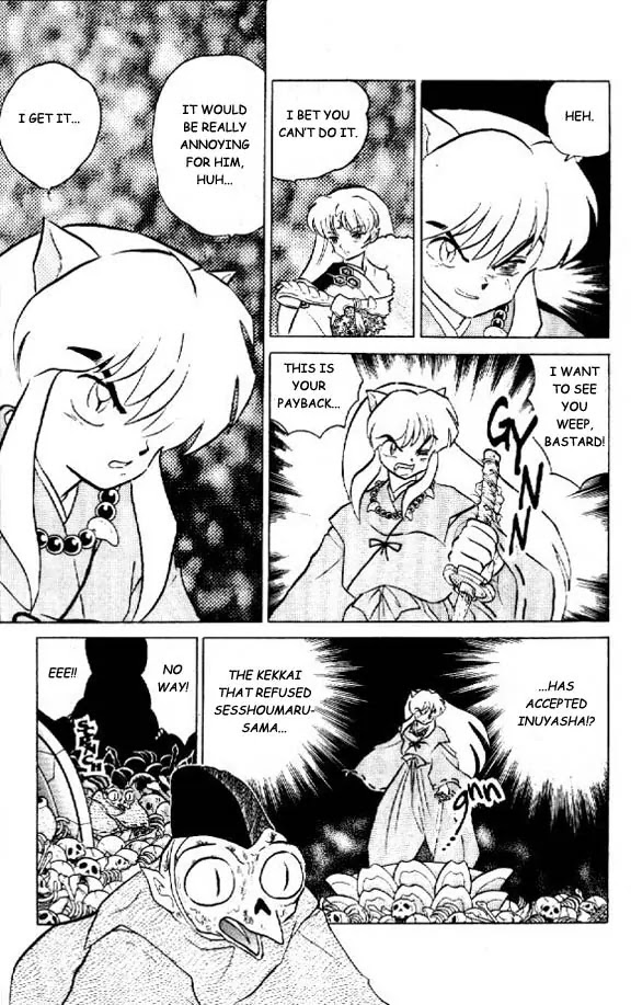 InuYasha Chapter 16 page 11 - Chapter 16: Steel-cleaving Fang