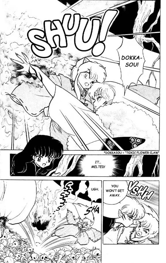 InuYasha Chapter 16 page 15 - Chapter 16: Steel-cleaving Fang
