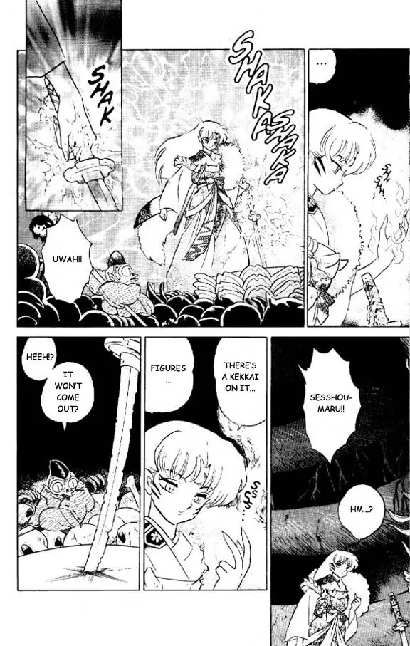 InuYasha Chapter 16 page 4 - Chapter 16: Steel-cleaving Fang