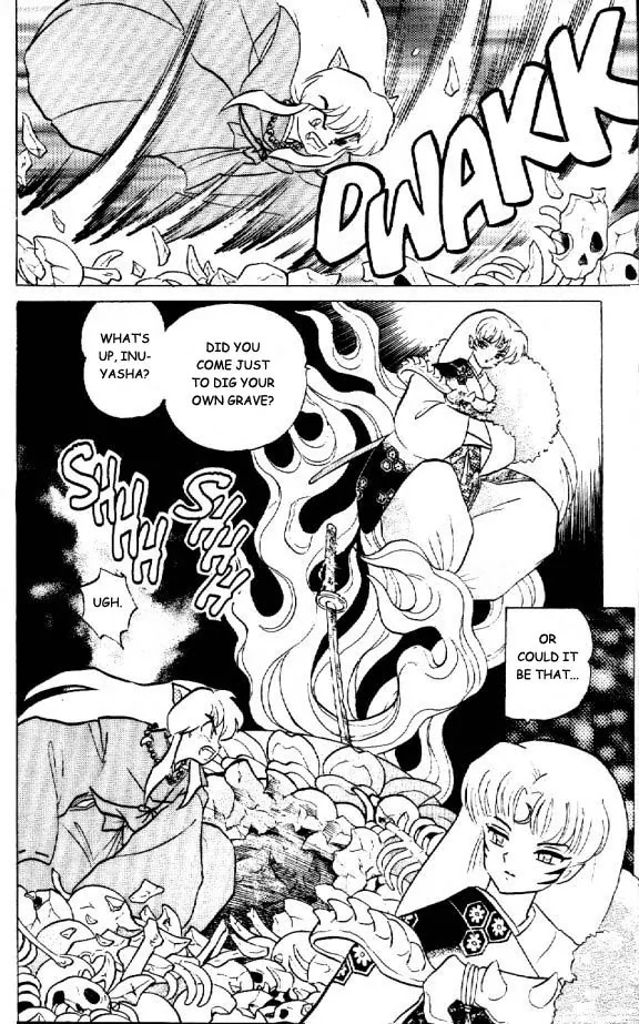 InuYasha Chapter 16 page 6 - Chapter 16: Steel-cleaving Fang