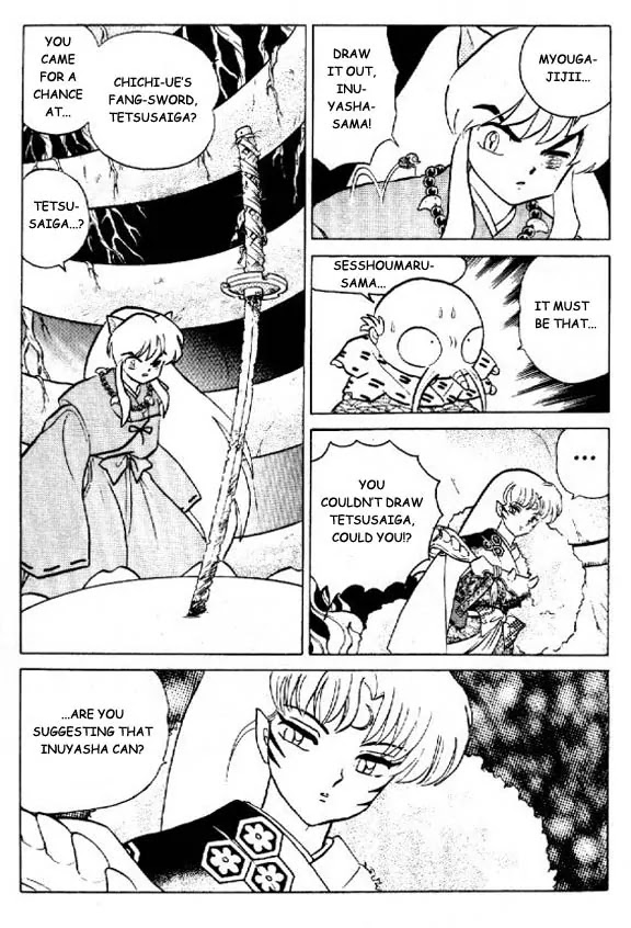 InuYasha Chapter 16 page 7 - Chapter 16: Steel-cleaving Fang