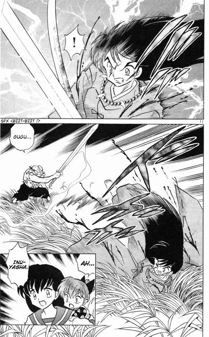 InuYasha Chapter 160 page 11 - Chapter 160: Tetsusaiga Revives