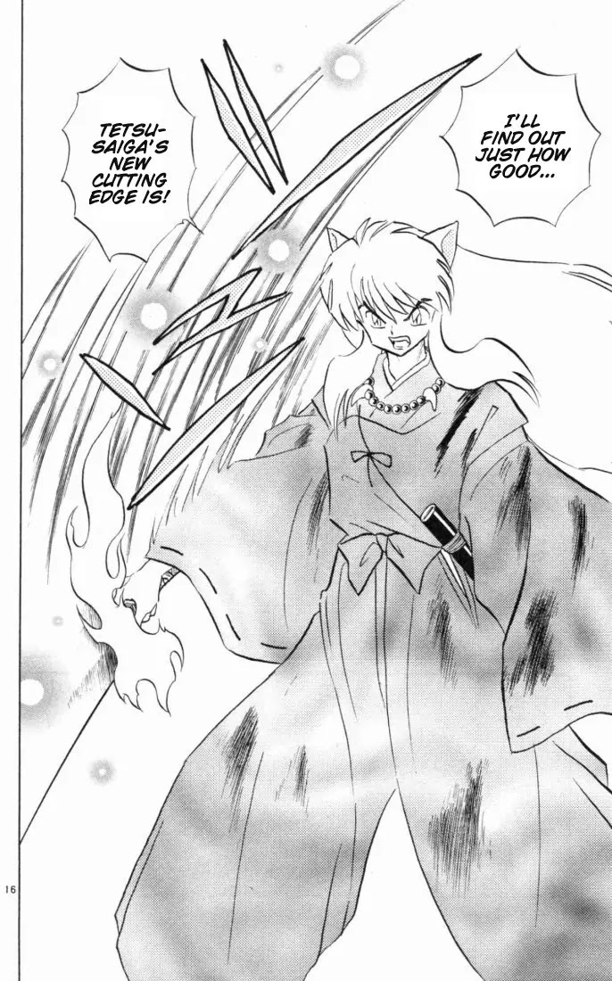 InuYasha Chapter 160 page 16 - Chapter 160: Tetsusaiga Revives