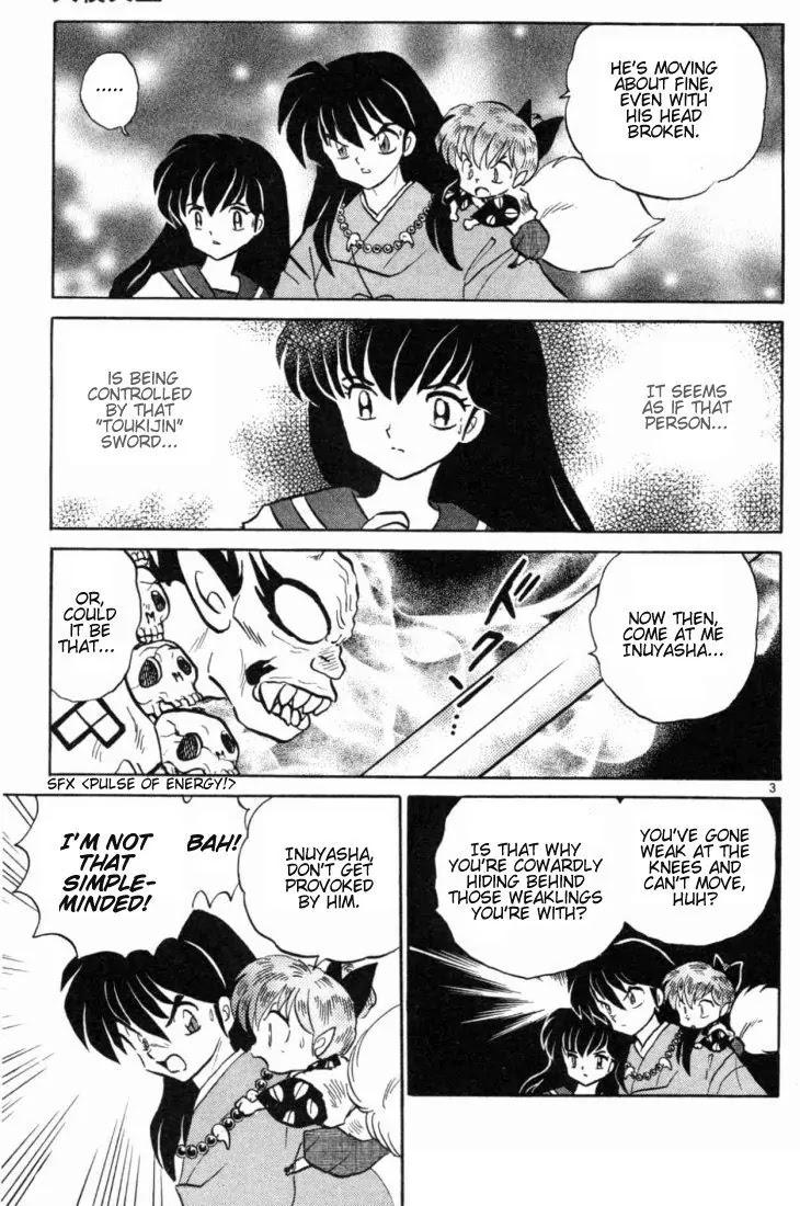 InuYasha Chapter 160 page 3 - Chapter 160: Tetsusaiga Revives